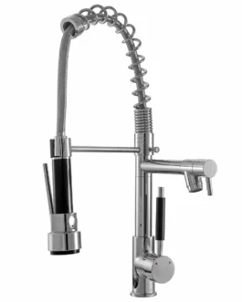 صنبور خلاط المطبخ تابسيت - بخاخ صنبور قابل للسحب، دوران 360 درجة