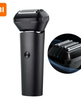 ماكينة الحلاقة الكهربائية للرجال Xiaomi Mijia - قابلة للشحن، 5 رؤوس قطع، 15000 دورة في الدقيقة، مقاومة للماء