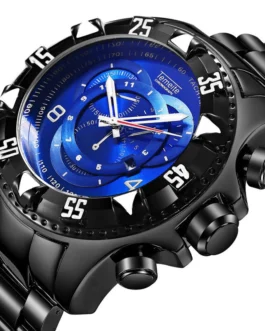 ساعة TEMEITE 020G Fashion Watch كبيرة يتصل مضيئة تاريخ عرض كوارتز - NO.2