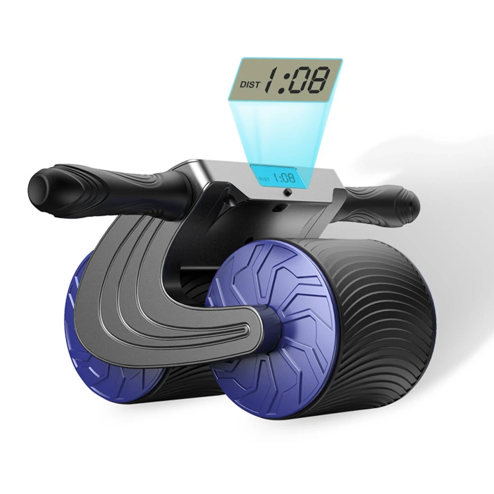 KALOAD Smart Ab Roller Rebound مع شاشة رقمية - تدريب القوة الأساسية لصالة الألعاب الرياضية المنزلية