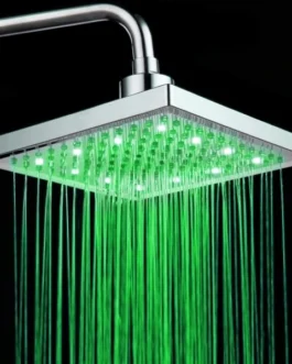 صنبور دش متغير اللون LED حديث للحمام في الفندق والمنزل